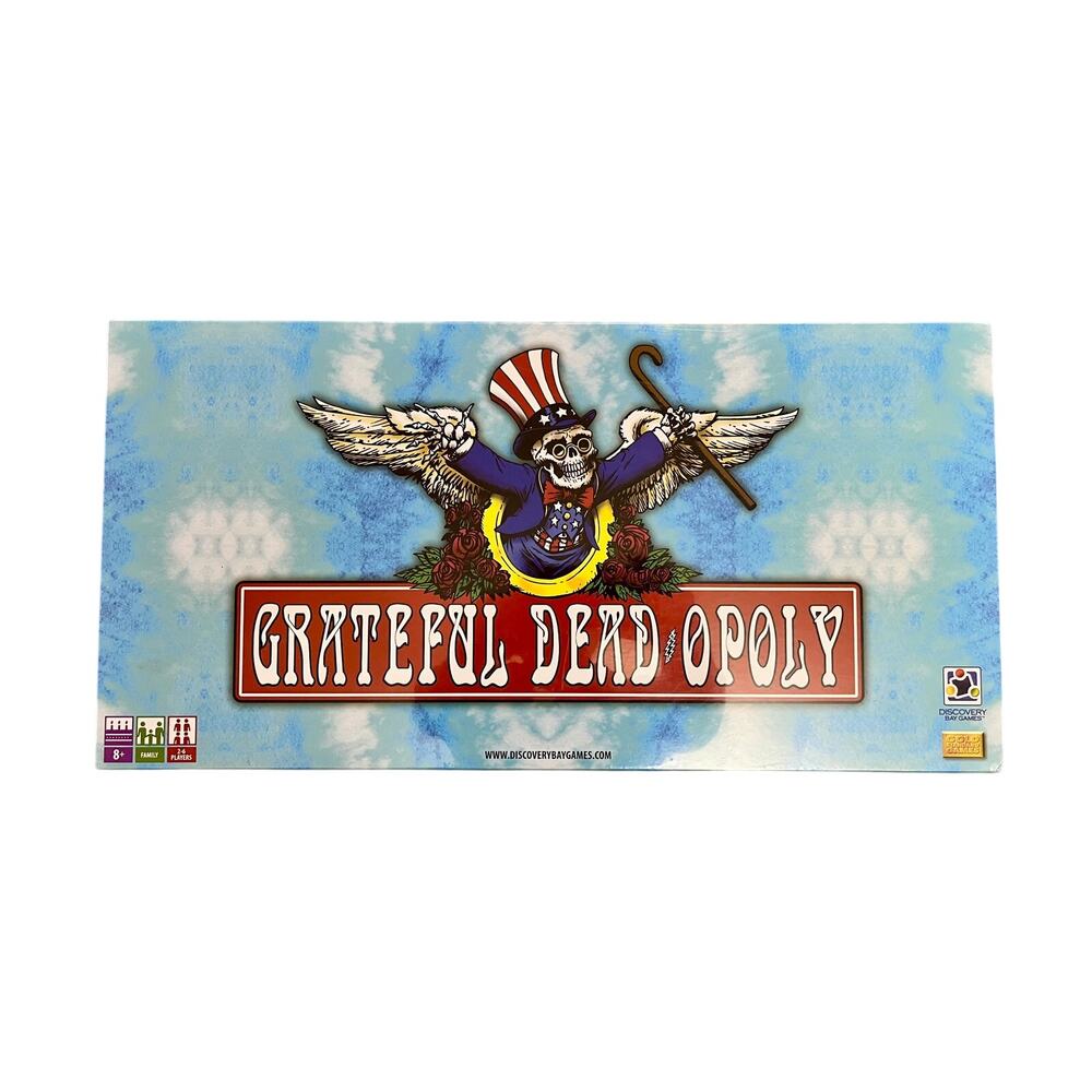 Grateful Dead-Opoly Monopoly Board Game Sealed New in Plastic